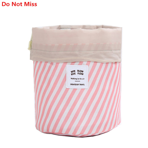 Chic Round Cosmetic Bag