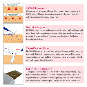 Ultrasonic Deep Skin Cleaning Spatula