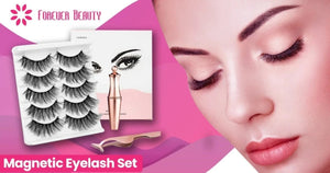 Forever Beauty Ultra 5 Pairs Magnetic Eyelash & Eyeliner Kit