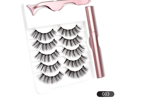 Forever Beauty Ultra 5 Pairs Magnetic Eyelash & Eyeliner Kit