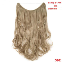 Load image into Gallery viewer, Halo Style 20&quot; Synthetic Heat Resistant Hair Extensions