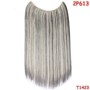 Halo Style 20" Synthetic Heat Resistant Hair Extensions