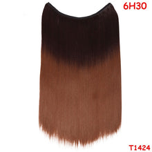 Load image into Gallery viewer, Halo Style 20&quot; Synthetic Heat Resistant Hair Extensions