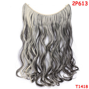 Halo Style 20" Synthetic Heat Resistant Hair Extensions