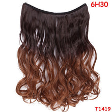 Load image into Gallery viewer, Halo Style 20&quot; Synthetic Heat Resistant Hair Extensions