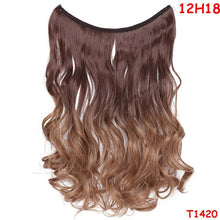 Load image into Gallery viewer, Halo Style 20&quot; Synthetic Heat Resistant Hair Extensions