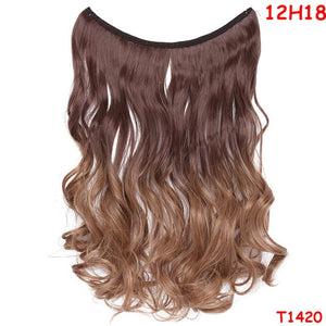 Halo Style 20" Synthetic Heat Resistant Hair Extensions