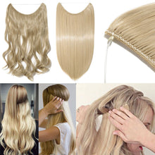 Load image into Gallery viewer, Halo Style 20&quot; Synthetic Heat Resistant Hair Extensions