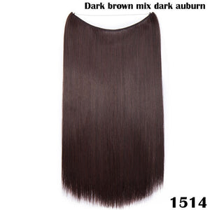 Halo Style 20" Synthetic Heat Resistant Hair Extensions